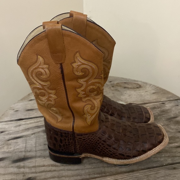 Youth Old West boots Size 7 D Style # BSY1830 - Picture 2 of 7